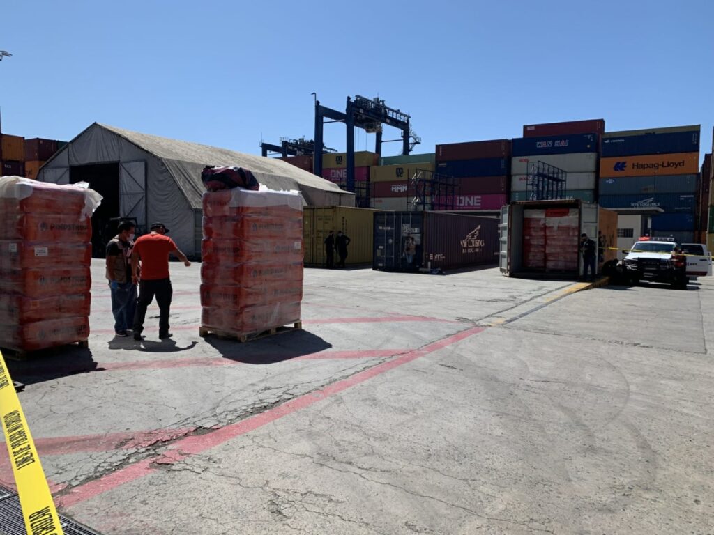 DECOMISAN KILOS DE COCAíNA EN CONTENEDOR