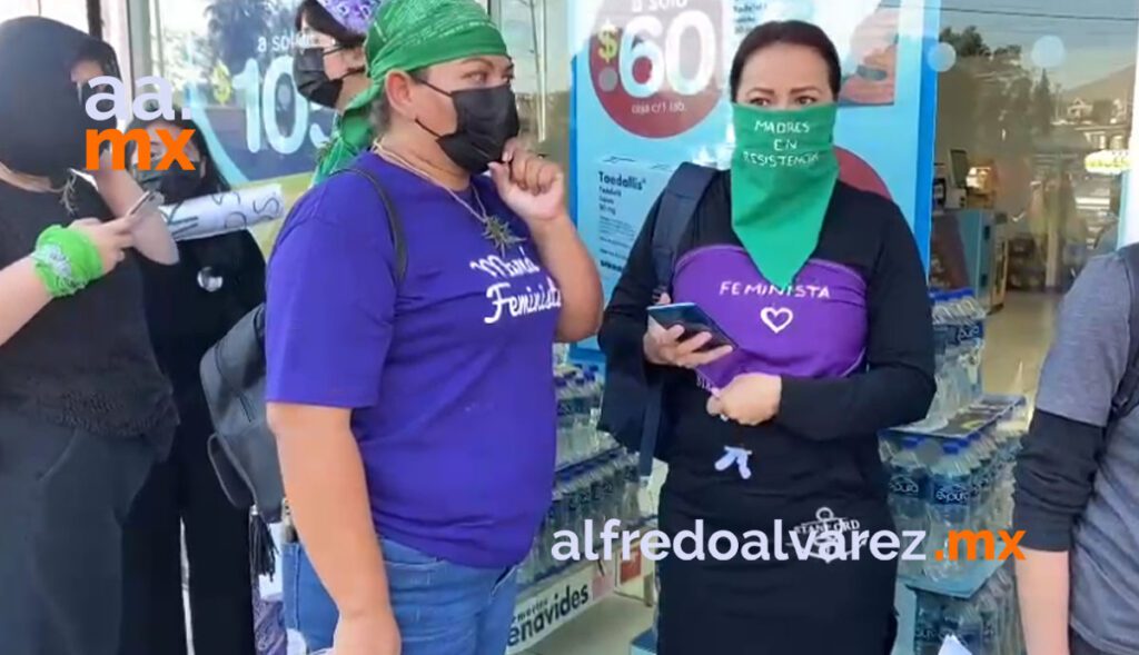 MARCHA FEMINISTA POR LA DESPENALIZACIóN DEL ABORTO EN TIJUANA