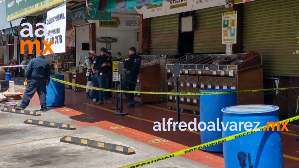 REVELAN VIDEO DEL ASESINATO EN EL MERCADO HIDALGO
