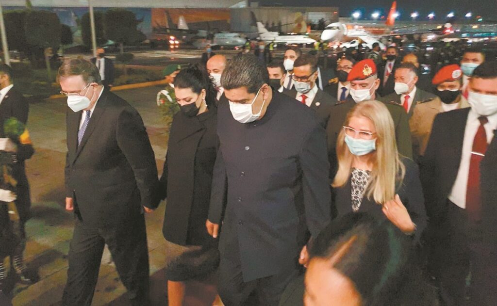 NICOLáS MADURO EN VISITA OFICIAL A MéXICO PARA CUMBRE CELAC