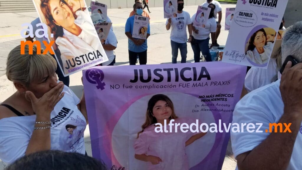 EXIGEN JUSTICIA POR REYNA MICHELLE