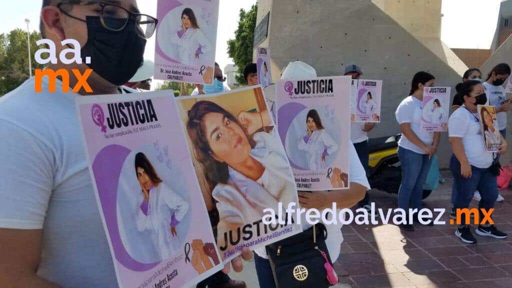 EXIGEN JUSTICIA POR REYNA MICHELLE