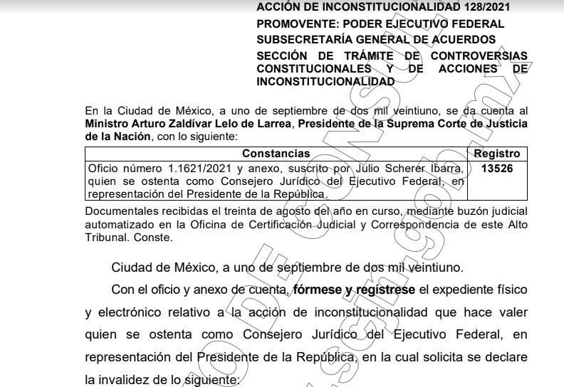 PRESIDENCIA DE MéXICO IMPUGNA MUNICIPALIZACIóN DEL AGUA EN BC