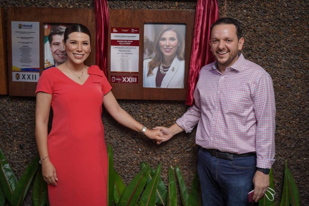 MARINA DEL PILAR AGRADECE HOMENAJE DEL XXIV AYUNTAMIENTO DE MEXICALI