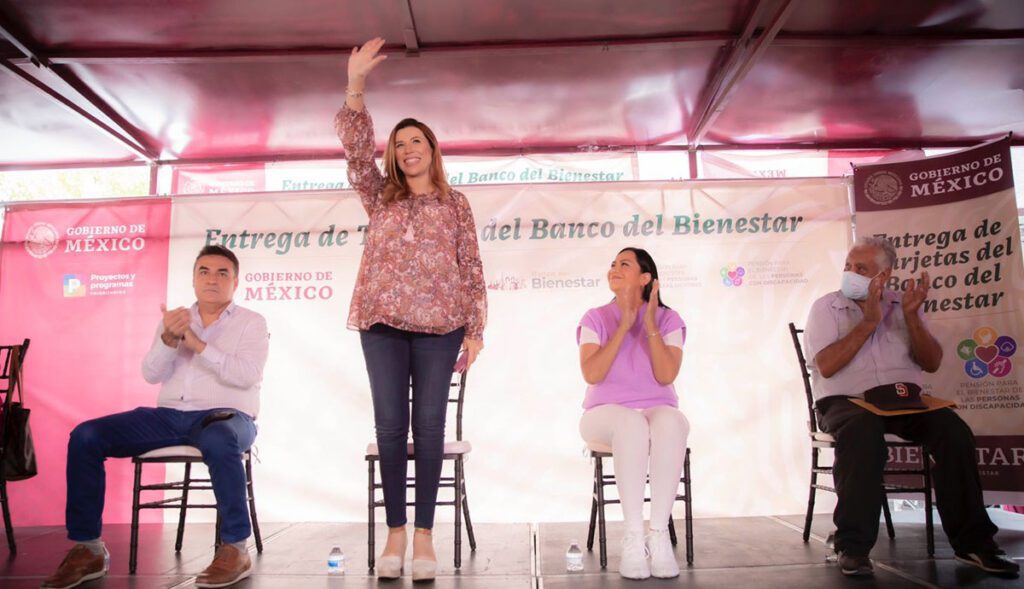 DEFENDEREMOS LEGADO DE AMLO AL APOYAR A ADULTOS MAYORES: MARINA DEL PILAR