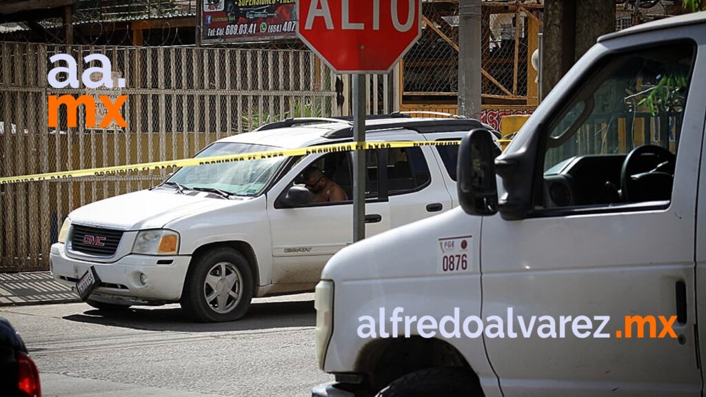 UN HOMBRE FUE ASESINADO A BORDO DE SU GMC
