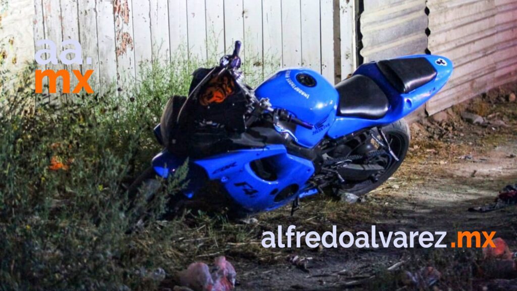 MOTOCICLISTA SALE DISPARADO Y PIERDE LA VIDA AL IMPACTARSE