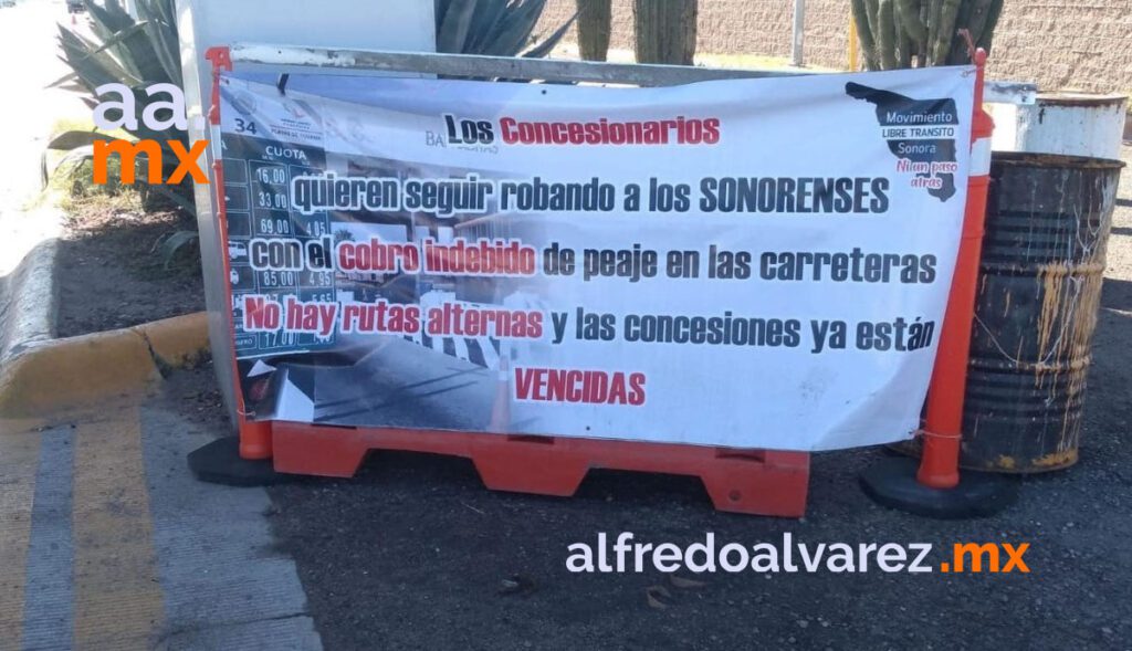 LIDERA SONORA TOMA DE CASETAS EN MéXICO