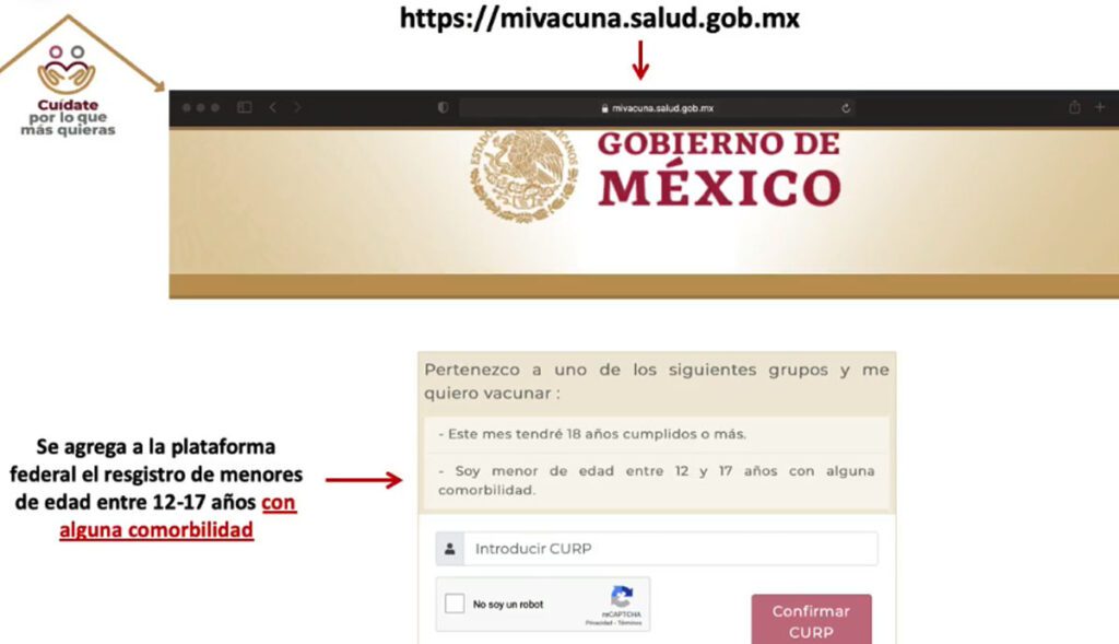 REANUDAN VACUNACIóN CONTRA COVID; ESTA SEMANA INICIARíAN CON MENORES