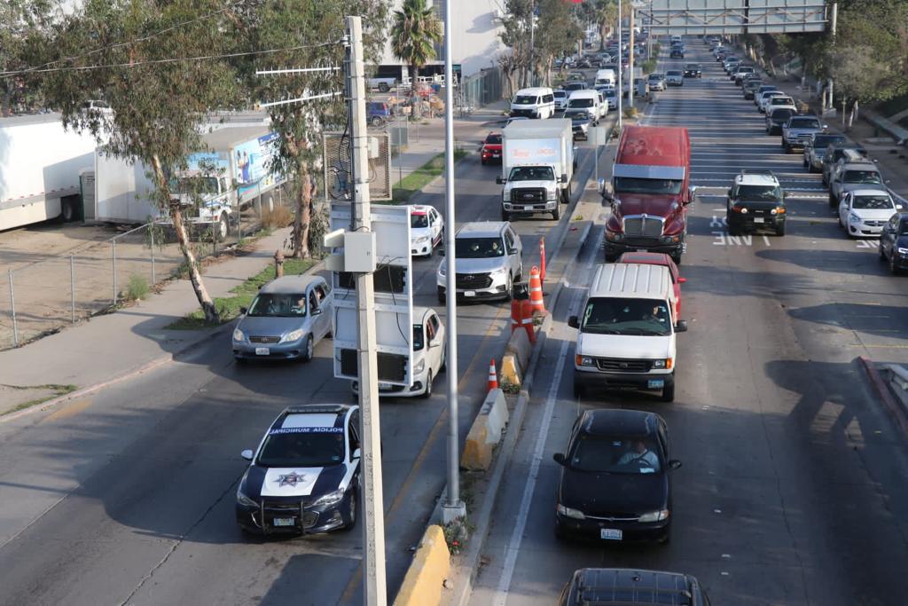 SUPERVISAN TRABAJOS EN OPERATIVO VIAL ANTE REAPERTURA DE GARITAS