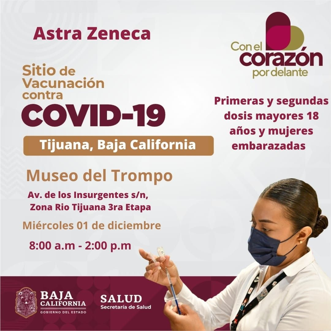 SIGUE VACUNACIóN PARA MENORES DE EDAD Y ADULTOS