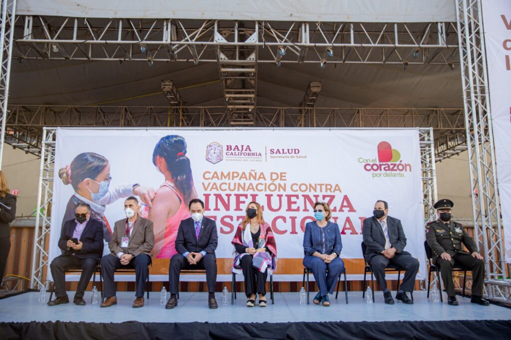 INAUGURA MARINA DEL PILAR CAMPAñA DE VACUNACIóN CONTRA INFLUENZA