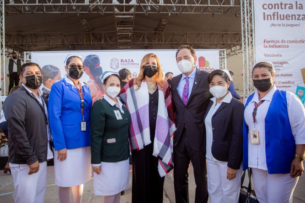 INAUGURA MARINA DEL PILAR CAMPAñA DE VACUNACIóN CONTRA INFLUENZA
