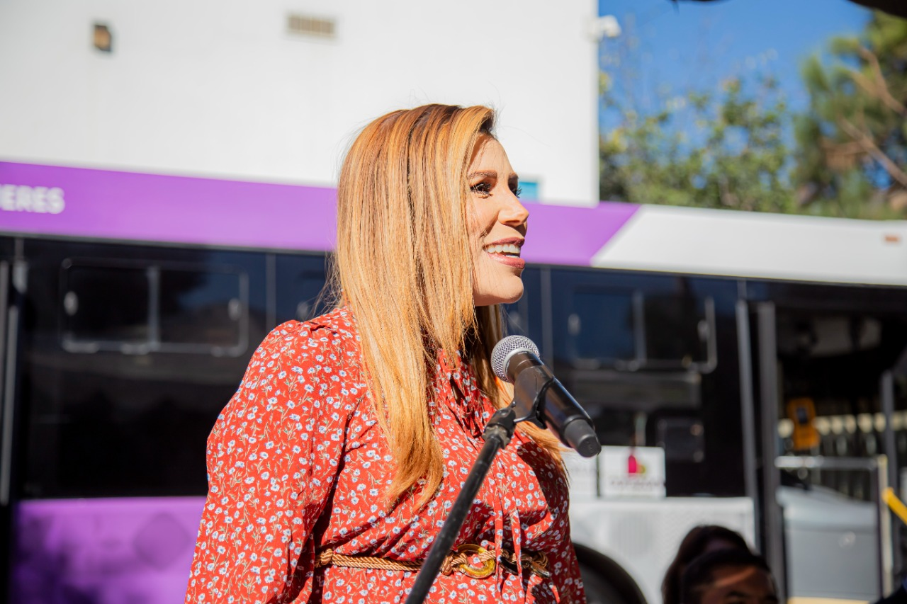 PROTEGE MARINA DEL PILAR A MUJERES DE TIJUANA CON 'TRANSPORTE VIOLETA'