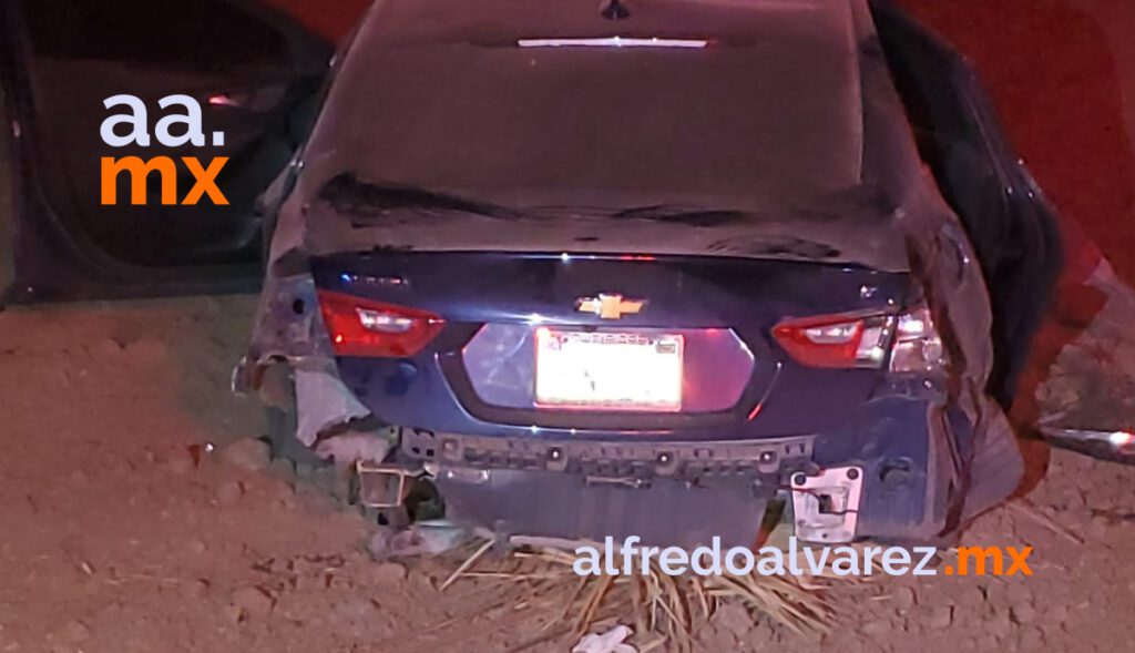 MUERE AUTOMOVILISTA MENOR DE EDAD TRAS CHOQUE