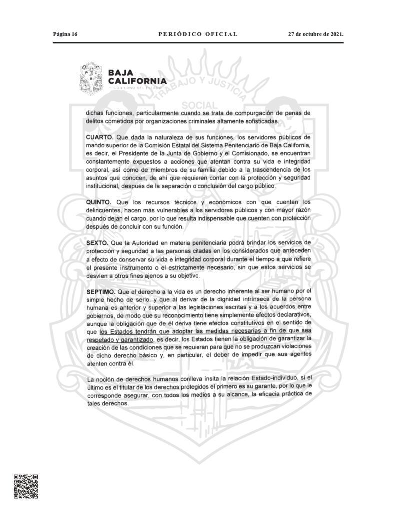 AMADOR RODRíGUEZ DECRETA SEGURIDAD PARA éL Y SU FAMILIA A COSTO DEL ERARIO