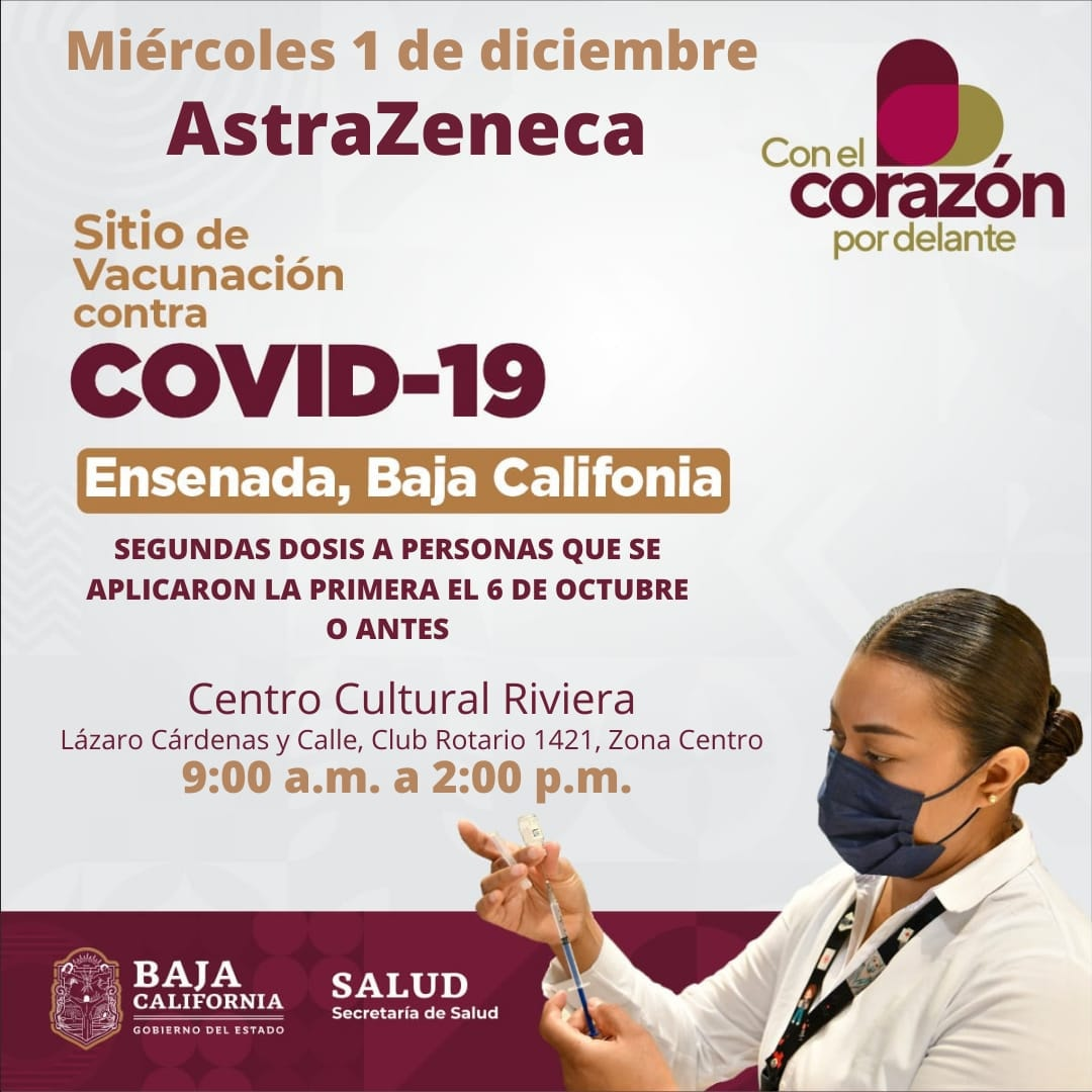 SIGUE VACUNACIóN PARA MENORES DE EDAD Y ADULTOS