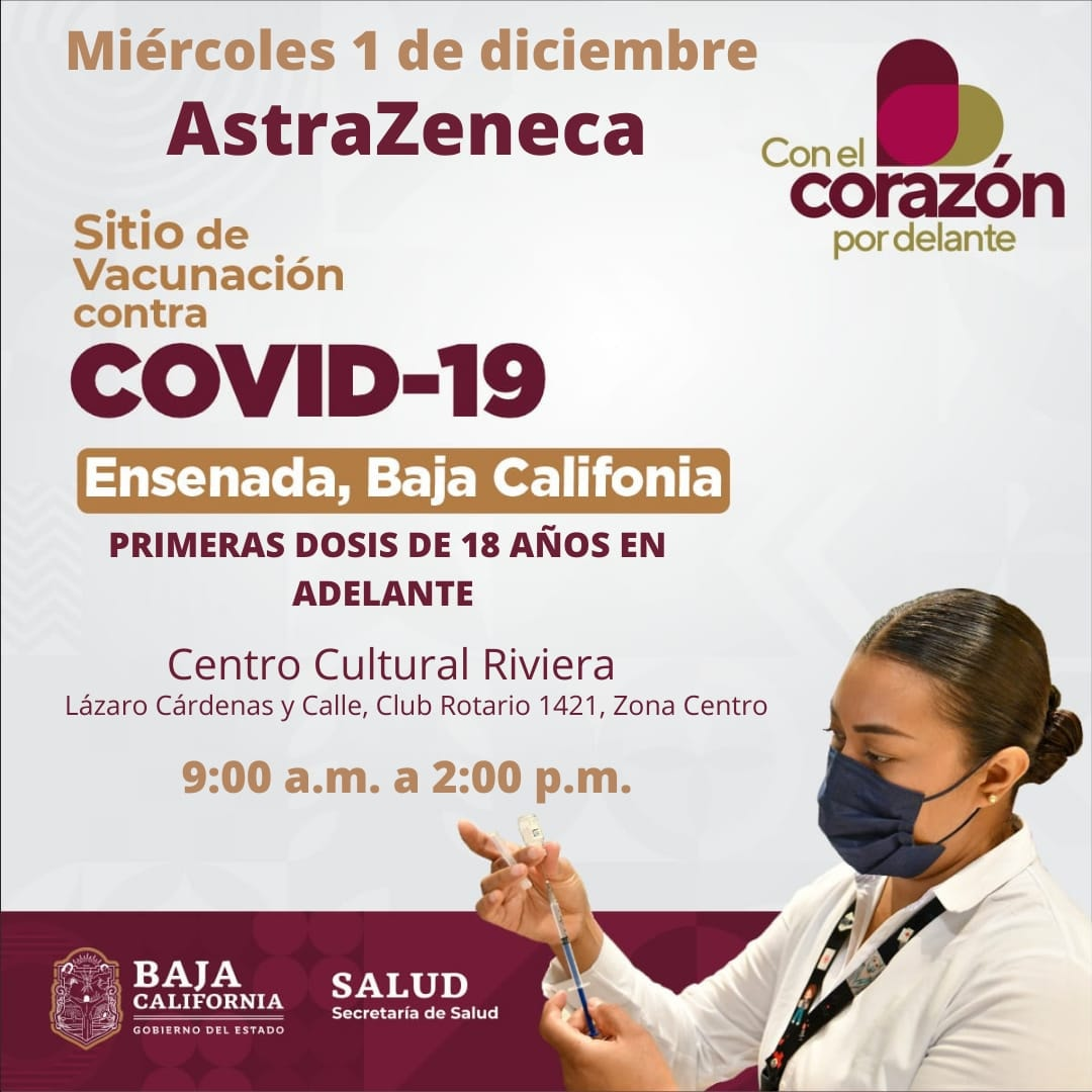 SIGUE VACUNACIóN PARA MENORES DE EDAD Y ADULTOS