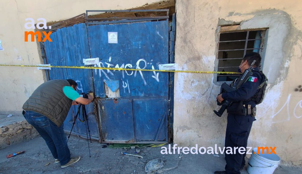 RESGUARDAN VIVIENDA DONDE DESCUARTIZABAN CUERPOS