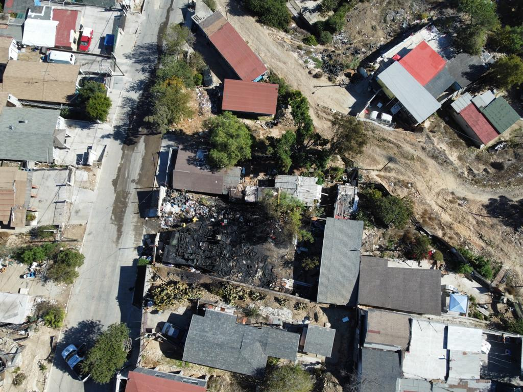 FALLECEN NIñA Y ABUELITO EN INCENDIO DE VIVIENDA