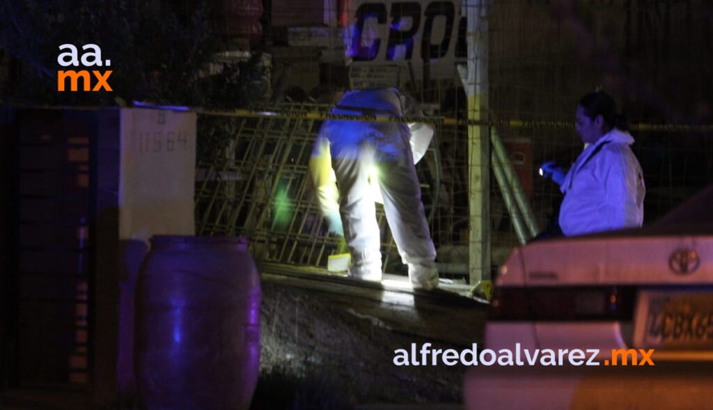TRIPLE HOMICIDIO EN DOMICILIO EN CONSTRUCCIóN