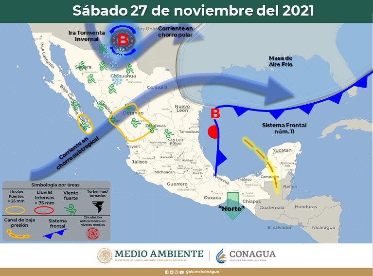 HABRá HELADAS EN BAJA CALIFORNIA