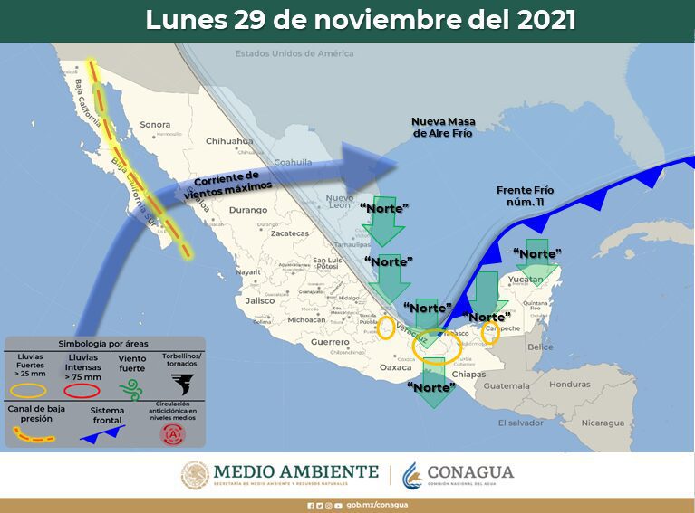 HABRá HELADAS EN BAJA CALIFORNIA