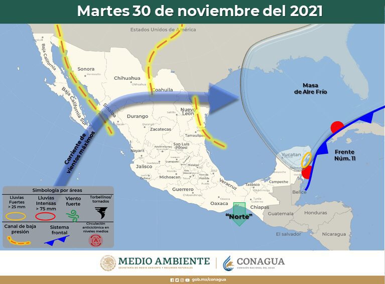 HABRá HELADAS EN BAJA CALIFORNIA