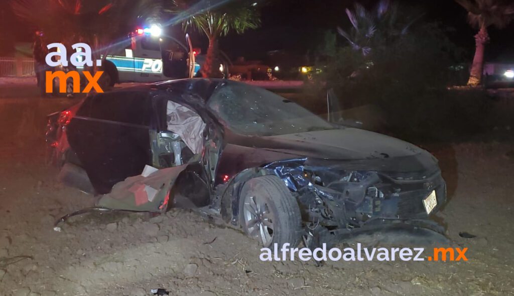 MUERE AUTOMOVILISTA MENOR DE EDAD TRAS CHOQUE