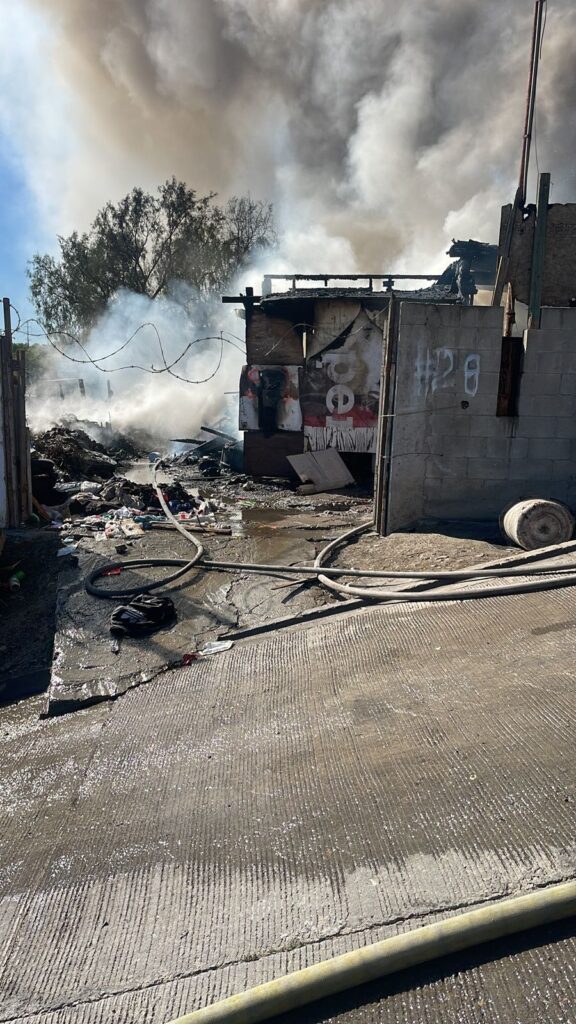 FALLECEN NIñA Y ABUELITO EN INCENDIO DE VIVIENDA