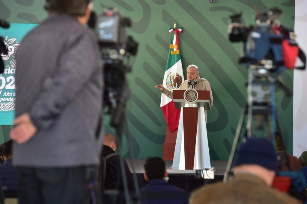 AMLO A FAVOR DE LA SSPE PROPUESTA POR MARINA DEL PILAR