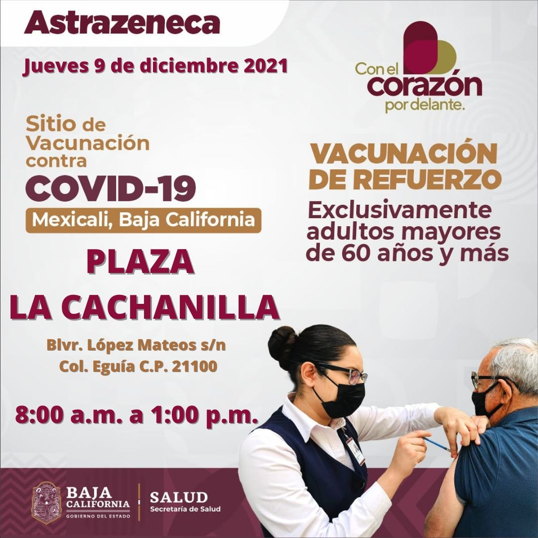 CONTINúA VACUNACIóN PARA ABUELITOS, MAYORES DE 18 Y ADOLESCENTES