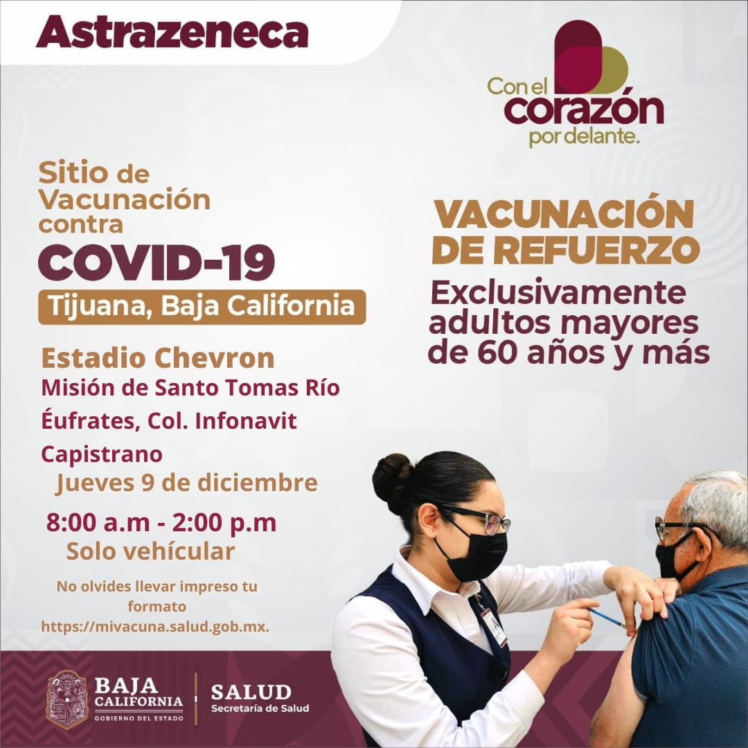 CONTINúA VACUNACIóN PARA ABUELITOS, MAYORES DE 18 Y ADOLESCENTES