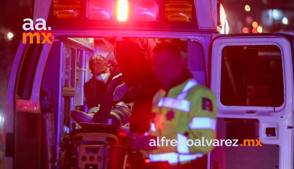 ATROPELLAN A HOMBRE Y SALE PROYECTADO