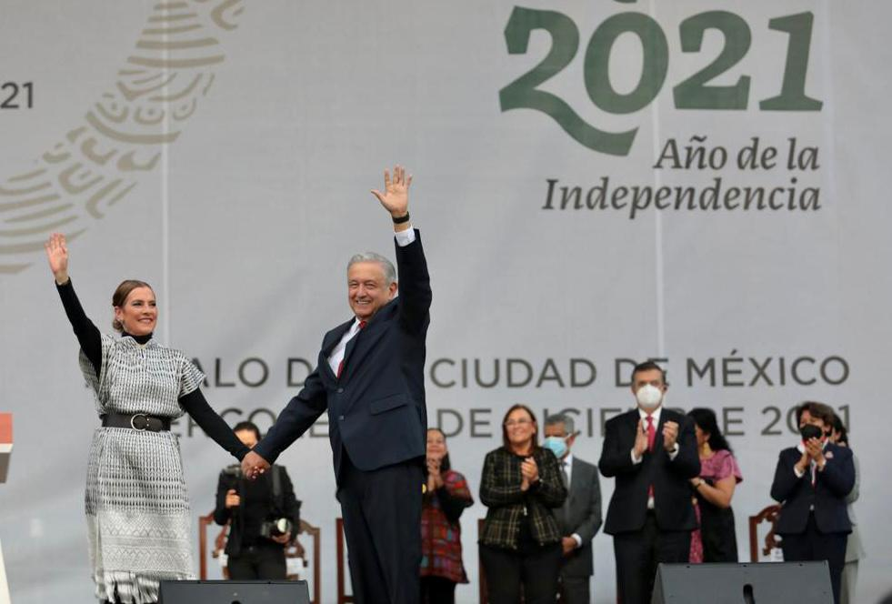 CELEBRA MARINA DEL PILAR PRIMEROS TRES AñOS DE AMLO COMO PRESIDENTE