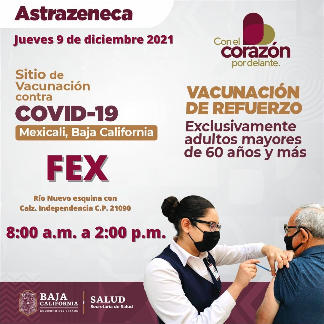 CONTINúA VACUNACIóN PARA ABUELITOS, MAYORES DE 18 Y ADOLESCENTES
