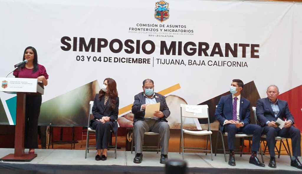 INAUGURA COMISIóN DE ASUNTOS FRONTERIZOS SIMPOSIO MIGRANTE 2021