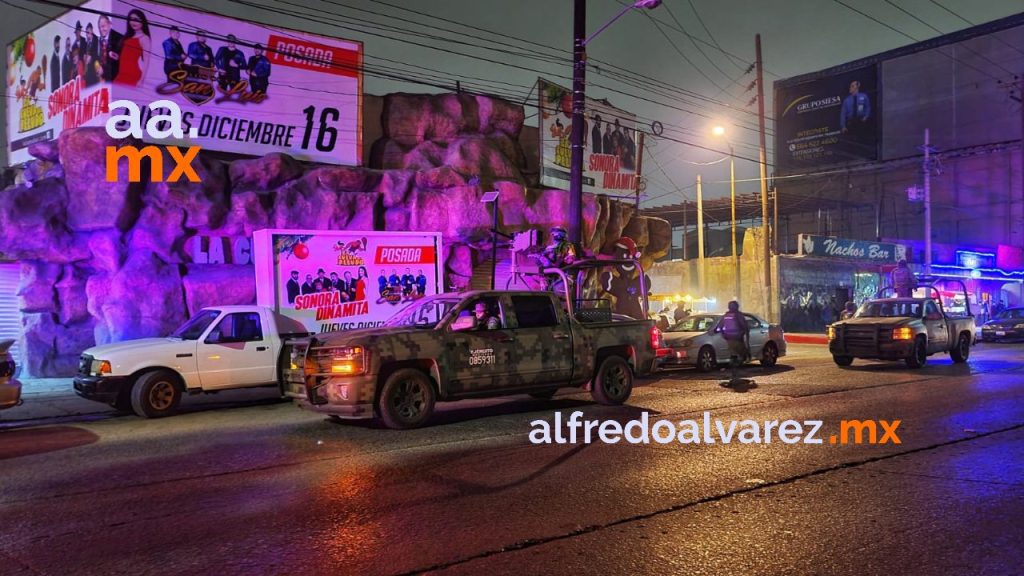 SUJETOS ARMADOS IRRUMPEN EN BAR Y BALEAN CLIENTE