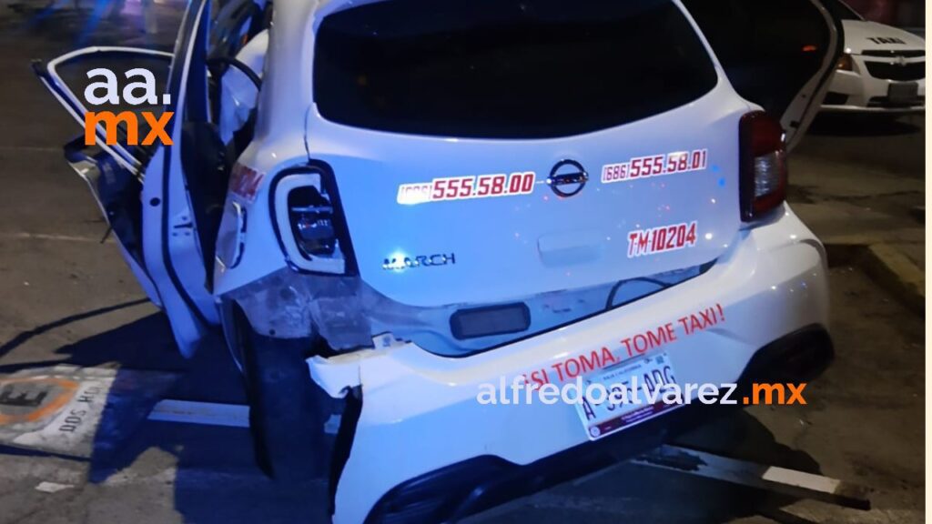 JOVENCITO CONDUCíA A EXCESO DE VELOCIDAD Y MATA A TAXISTA