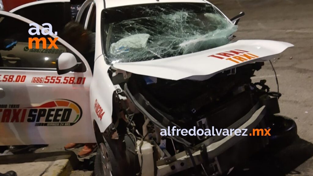 JOVENCITO CONDUCíA A EXCESO DE VELOCIDAD Y MATA A TAXISTA