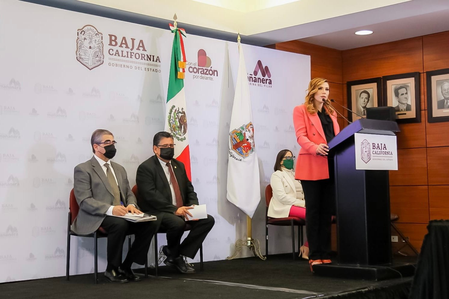 PRESENTA MARINA DEL PILAR PLAN DE OBRAS DE BC PARA 2022