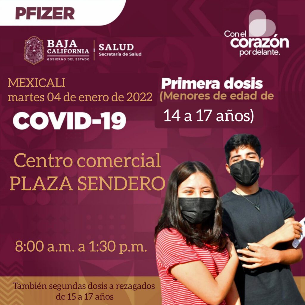 PUNTOS DE VACUNACIóN COVID-19 EN TIJUANA, MEXICALI Y ENSENADA PUNTOS DE VACUNACIóN COVID-19 EN TIJUANA, MEXICALI Y ENSENADA