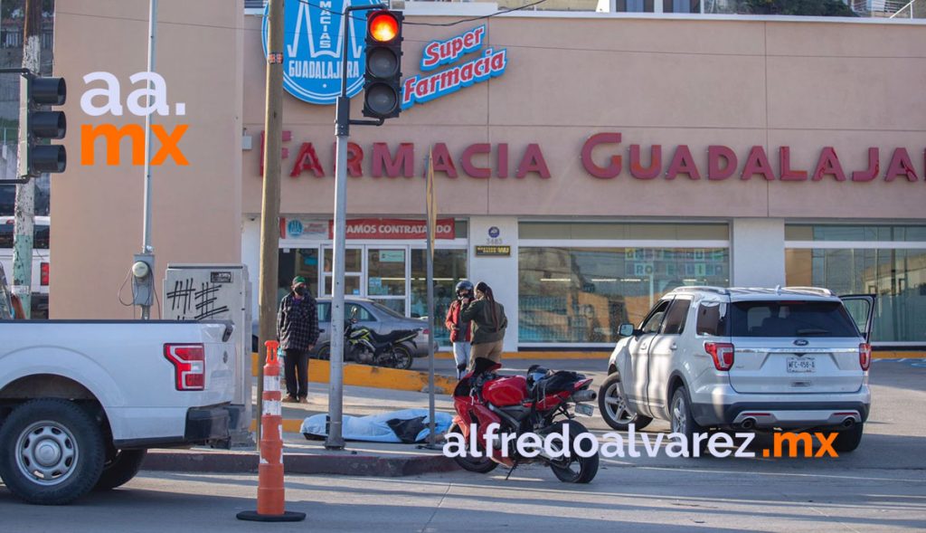 FALLECE JOVEN MOTOCICLISTA TRAS CHOQUE