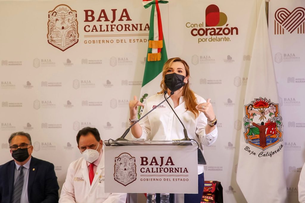 BAJA CALIFORNIA LIDERA VACUNACIóN ANTICOVID EN MéXICO: MARINA DEL PILAR