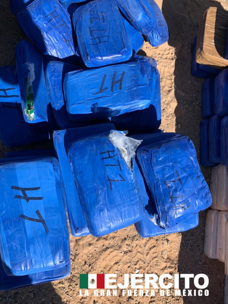 ASEGURAN AERONAVE CON MáS DE 300 KILOS DE DROGA