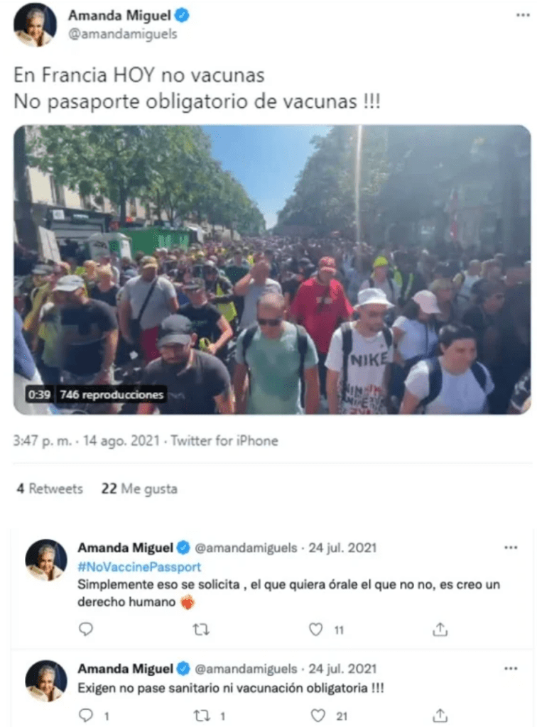 DIEGO Y AMANDA, ¿ANTIVACUNAS?