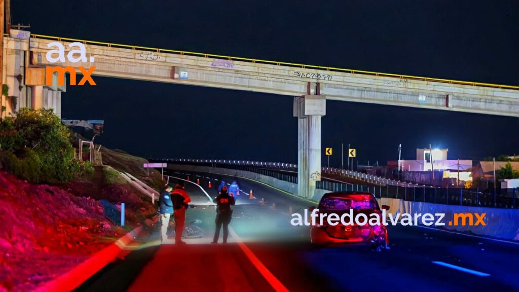 ATROPELLAN A HOMBRE QUE IBA A BORDO DE UNA BICICLETA