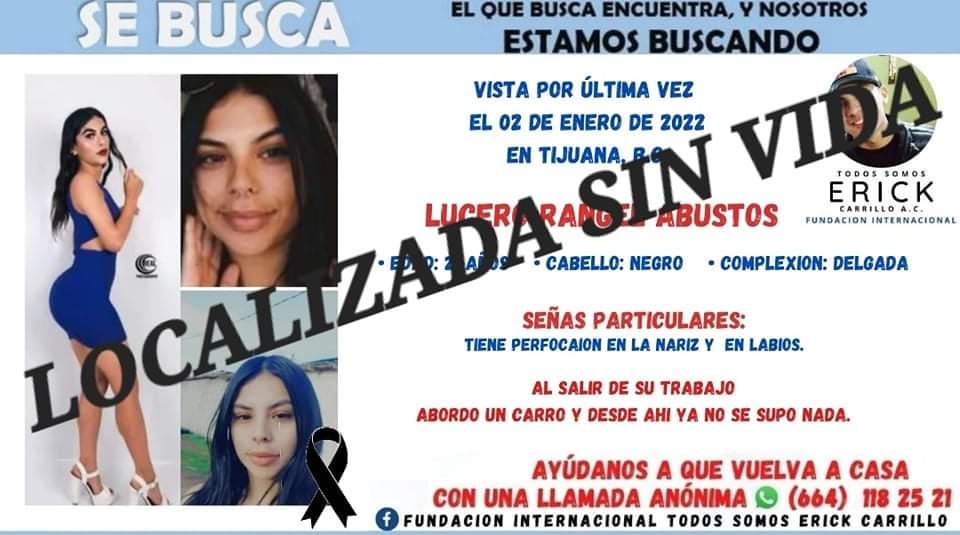LUCERO SE SUBIó A UN UBER Y DESPUéS LA ENCONTRARON MUERTA