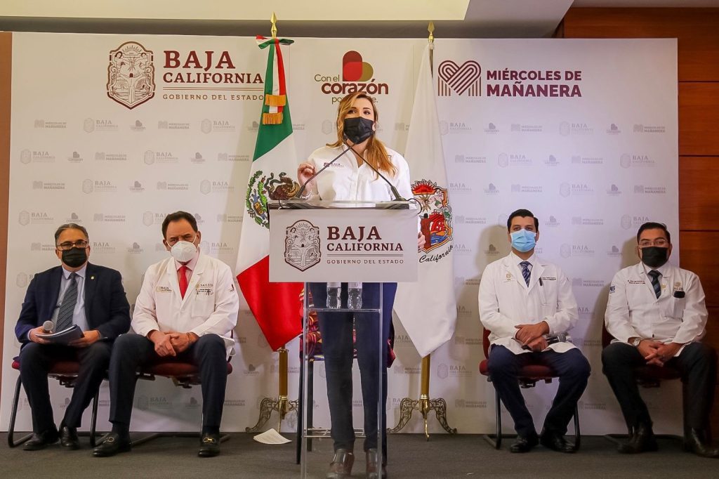 BAJA CALIFORNIA LIDERA VACUNACIóN ANTICOVID EN MéXICO: MARINA DEL PILAR