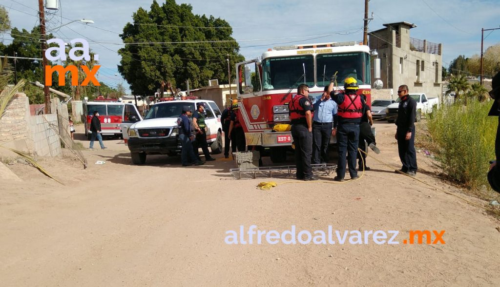 AUTOMOVILISTA MUERE TRAS CAER A CANAL 